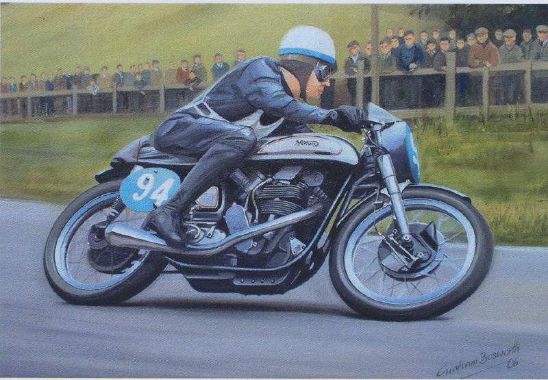 Graham Bosworth - 1955 Manx Norton