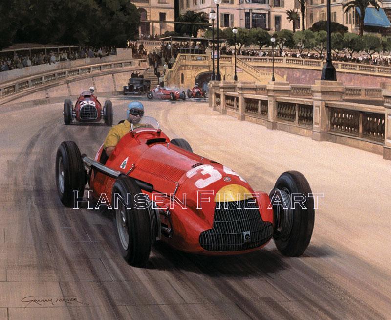 Alfetta Triumph - Juan Manuel  Fangio Alfa Romeo