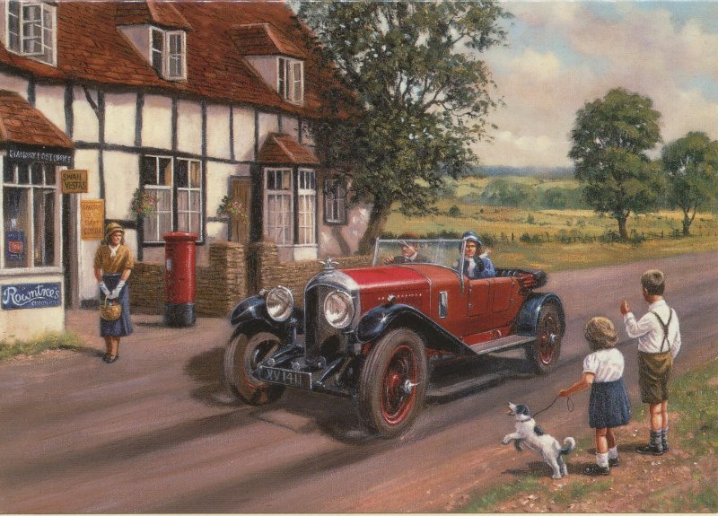 Kevin Walsh - Out in the Country - Bentley 4.5 litre