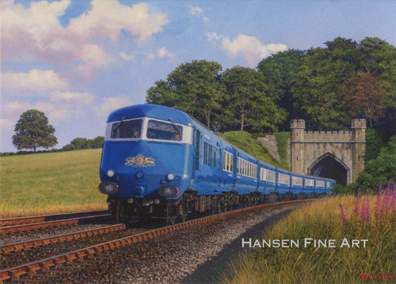 Malcolm Root - Bristol Pullman - Blue Pullman