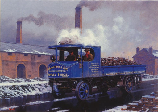 Malcolm Root - Winter Sentinel - Steam Lorry