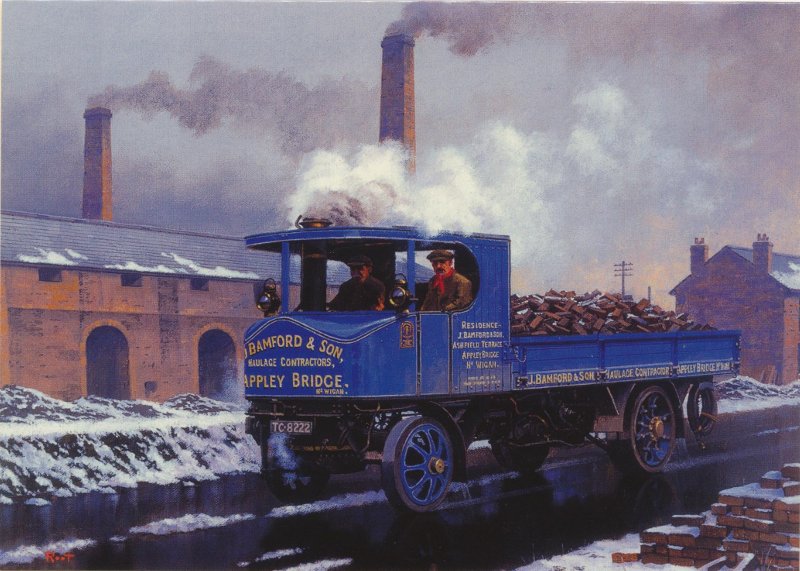 Malcolm Root - Winter Sentinel - Steam Lorry
