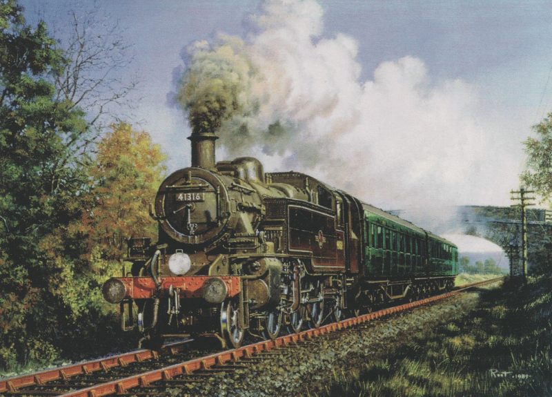 Malcolm Root - Dorset Steam - Ivatt 2MT