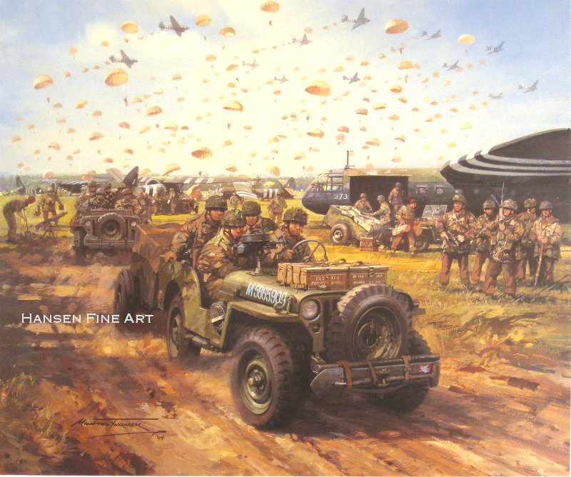 Operation Market Garden - Willy Jeep and Horsa Gliders