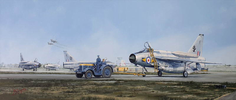 Pulling Power - English Electric Lightning - 11 Squadron