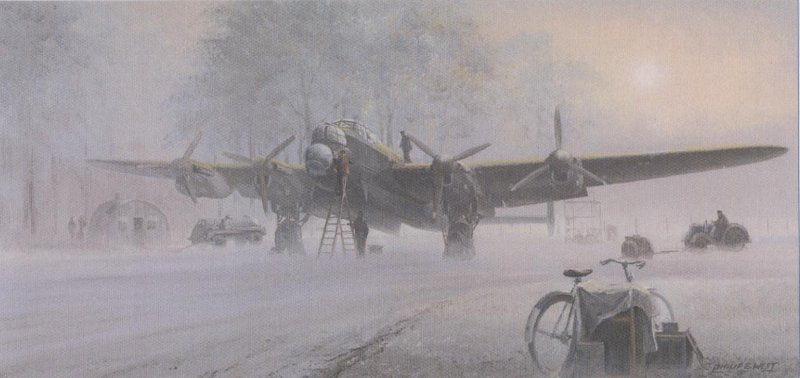Philip E. West - In The Mists of Time - Avro Lancaster