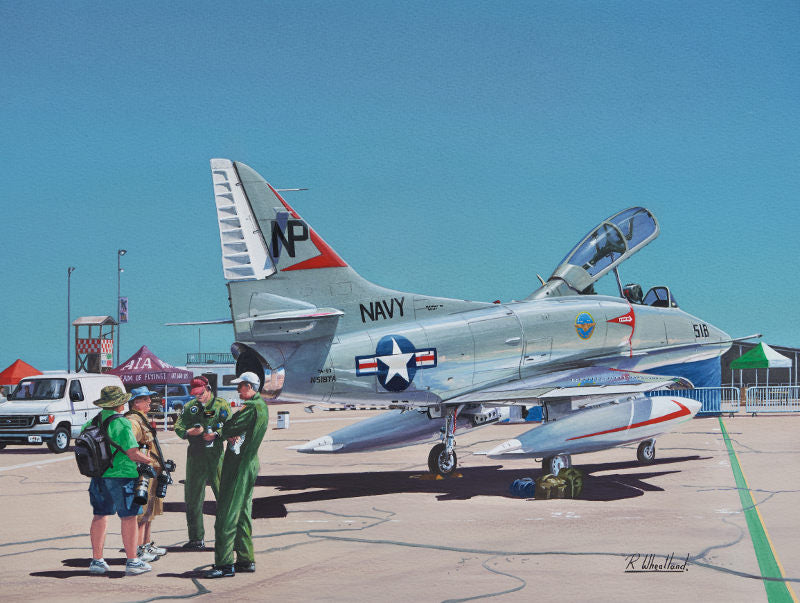 Meeting the Pilots - TA-4J Skyhawk