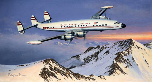 Stephen Brown - Heading Home For Christmas - Lockheed Constellation - TWA