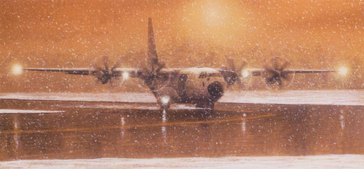Stephen Brown - Hercules In The Snow - Lockheed C-130 Hercules
