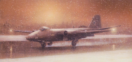 Stephen Brown -Canberra In The Snow - English Electric Canberra