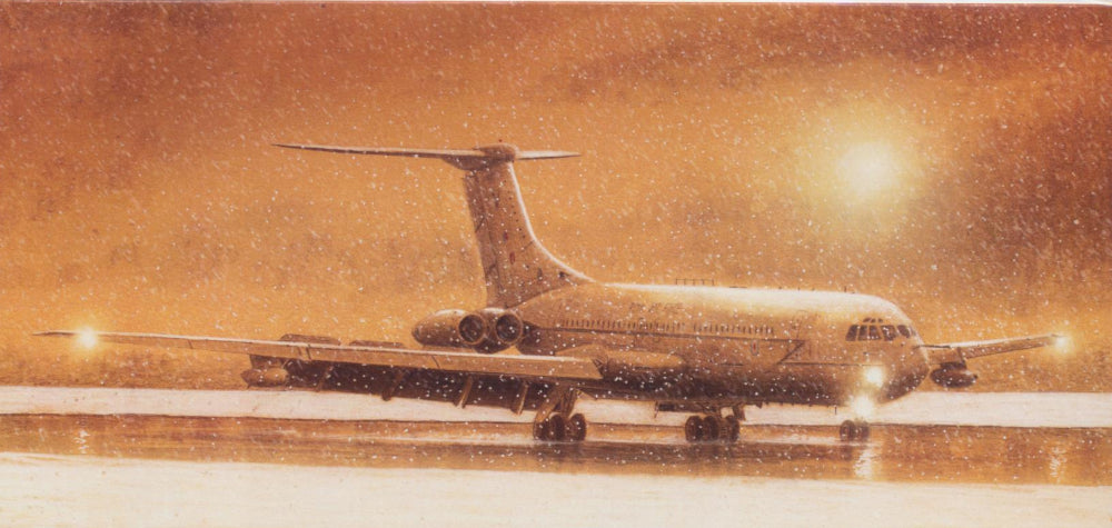 Stephen Brown - VC-10 In the Snow - Vickers VC-10