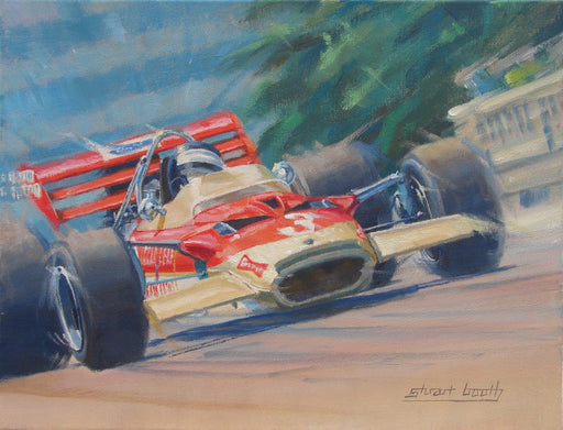 Final Fling - Jochen Rindt Lotus 49 Original Painting