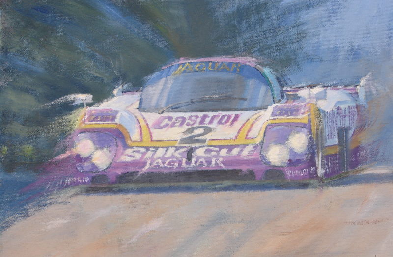 Silk Cut Jaguar XJR-9 1988 Le Mans 24 Hour Motorsport Art Print by ...