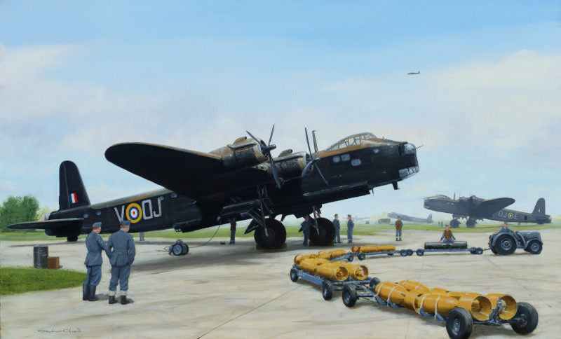 Awaiting The Night - Short Stirling