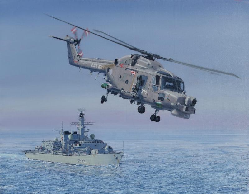 Frigate Flight - Westland Lynx HMS Lancaster