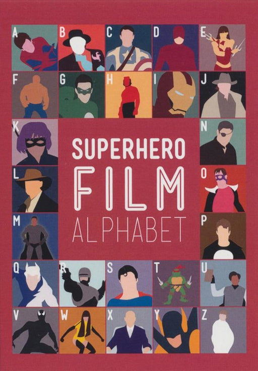 Superhero Film Alphabet - Film Buff Quiz Greetings Card