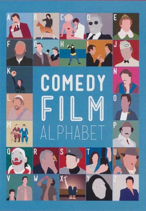 Comedy Film Alphabet - Film Buff Quiz Greetings Card