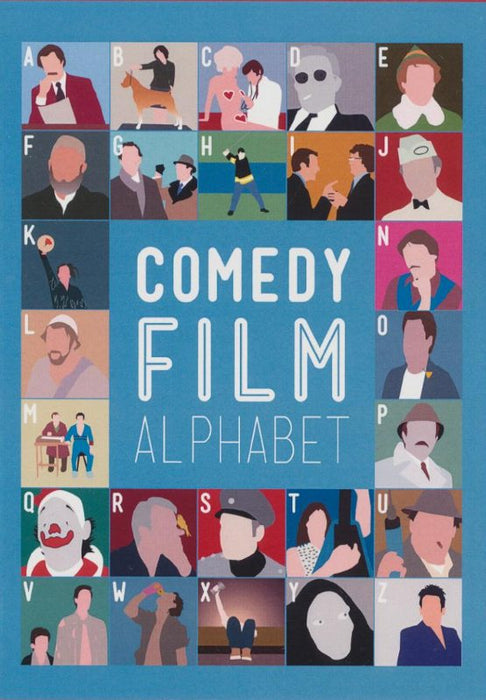 Comedy Film Alphabet - Film Buff Quiz Greetings Card