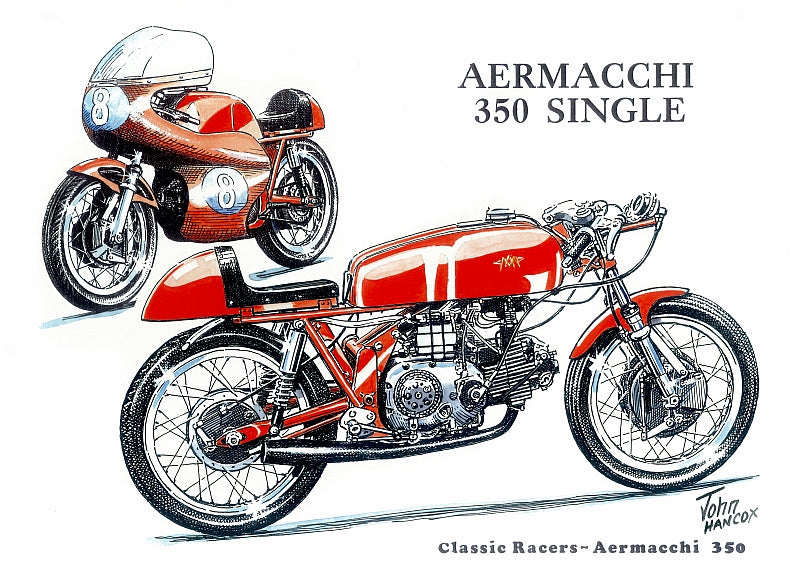 John Hancox - Aermacchi 350 Racer