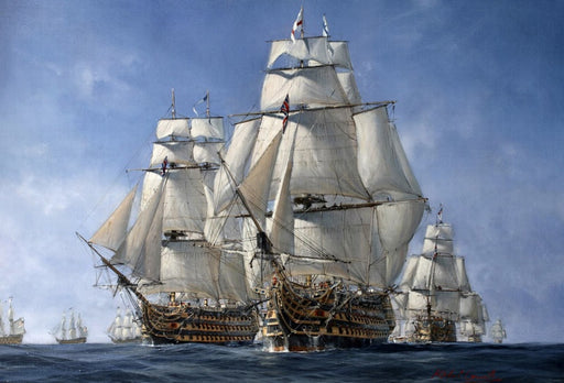 Richard Grenville - Hold The Line - HMS Victory & HMS Temeraire
