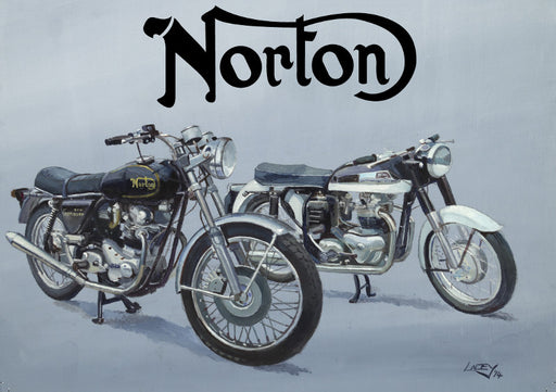 Lee Lacey - Motorcycle Marques - Norton Commando & Dominator (W)
