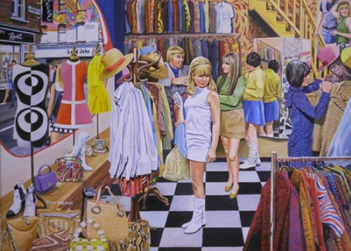 1960s Fashion Retro Vintage Clothes Shop London Carnaby Street