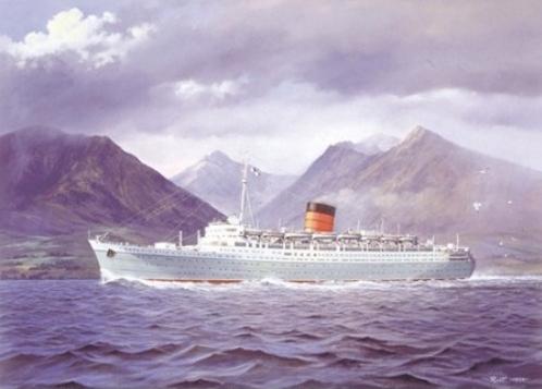 Malcolm Root - RMS Caronia