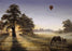 In The Still Of The Morn- Hot Air Balloon
