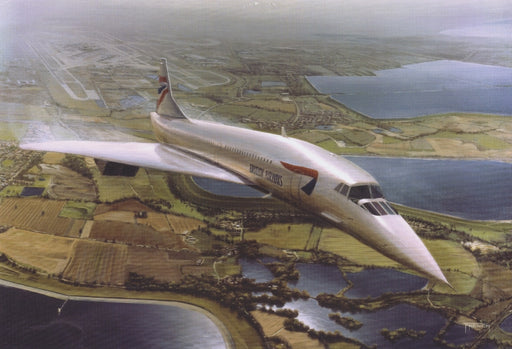 Farewell to Heathrow - Concorde - British Airways