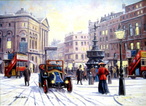 Kevin Walsh - Christmas at Piccadilly - Peugeot car