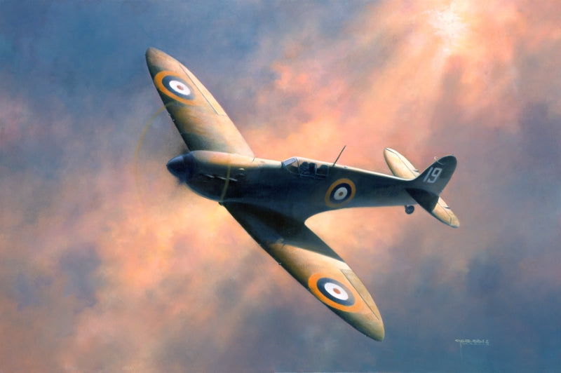 Charles J. Thompson - Very First Of The Few - Supermarine Spitfire Mk.I Blank Card