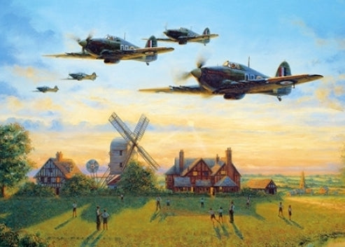 Bill Perring - Counting Them In - Hawker Hurricane