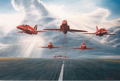 David Lawrence - Display Take-Off - Red Arrows