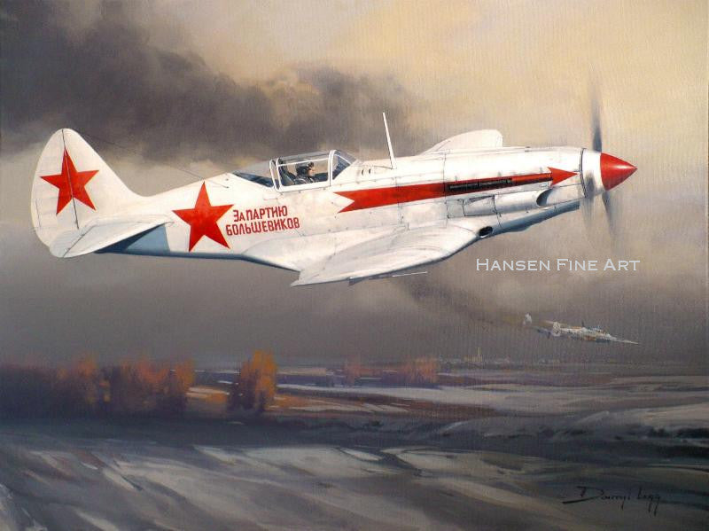 MiG-3 Russian Aviation Art Limited Edition Print - by Aviation Artist ...