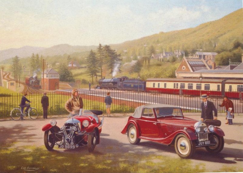 Eric Bottomley - Classic Travel, Great Malvern - Morgan Cars