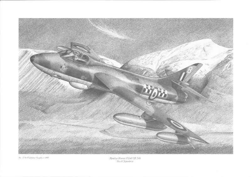 Hawker Hunter FGA.9 - 43 Squadron