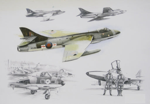 Hunter Montage- Hawker Hunter