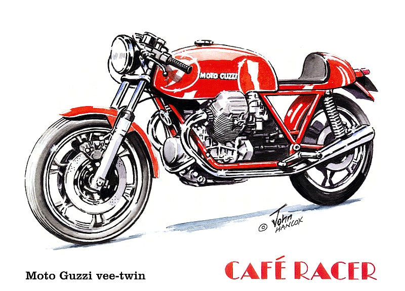 John Hancox - Moto Guzzi (unfaired)