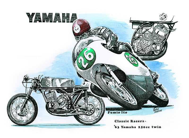 John Hancox - Yamaha 250 Twin