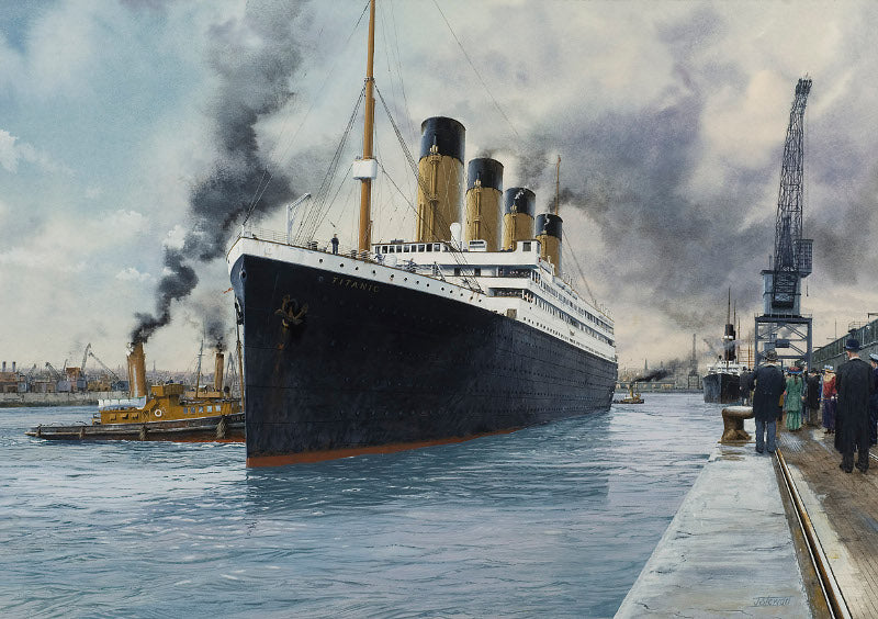 Fateful Departure - RMS Titanic