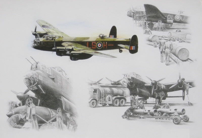 Lancaster Montage - Avro Lancaster