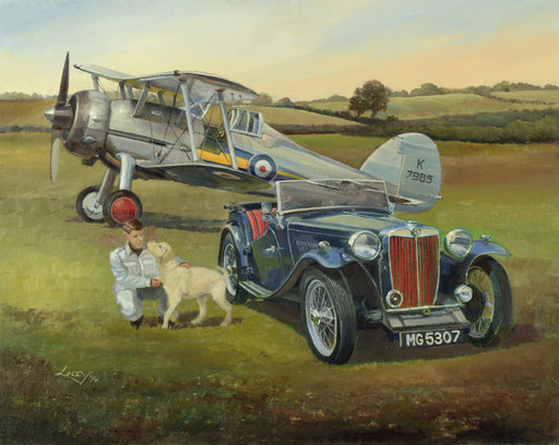 Lee Lacey - Welcoming Committee - Gloster Gladiator & MG TA (W)