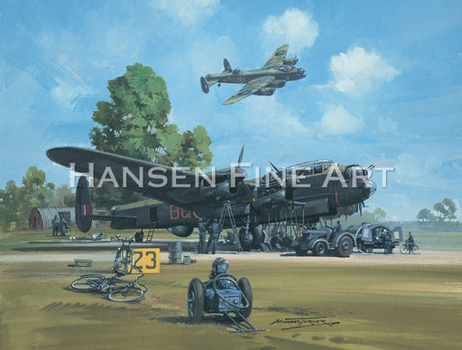 Lancaster Dispersal - Avro Lancaster