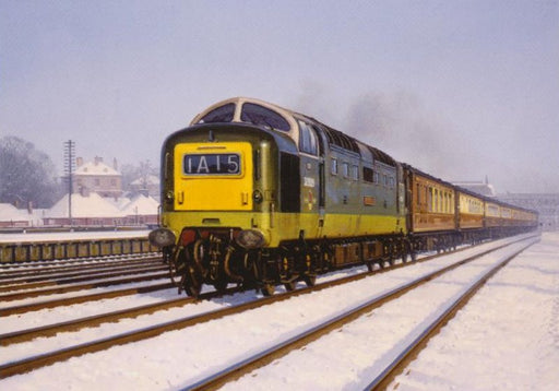Malcolm Root - Deltic Winter - Class 55