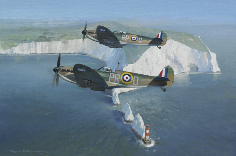 Patrolling The Needles- Supermarine Spitfire Mk.I