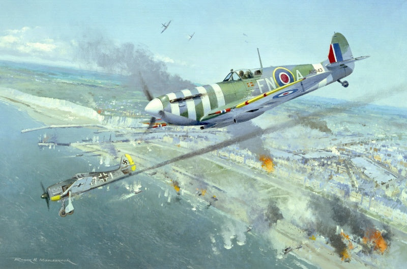 Norwegians Over Dieppe- Supermarine Spitfire Mk.V
