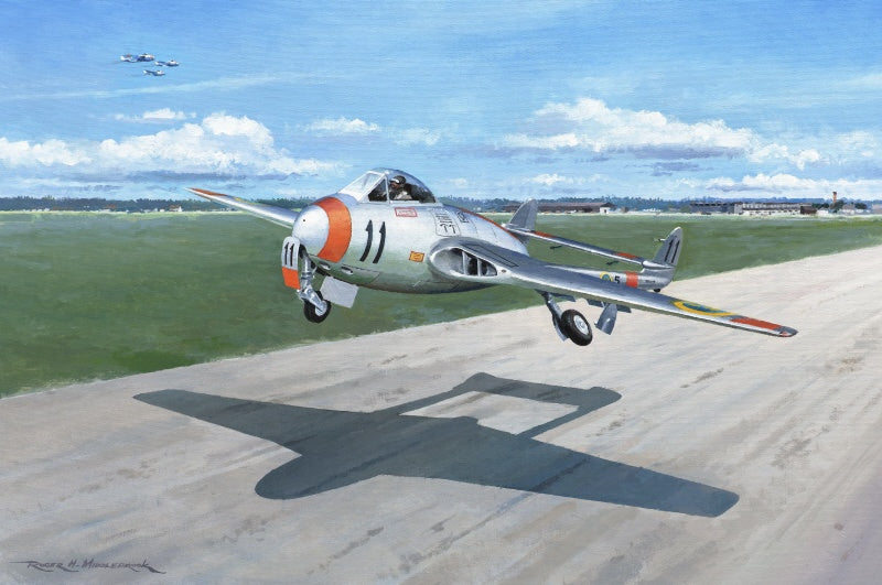 Into The Jet Age - De Havilland Vampire J28B
