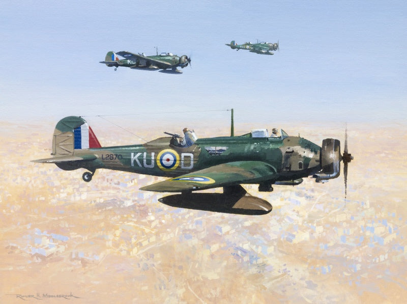 Obsolete but Willing - Vickers Wellesley Original Painting