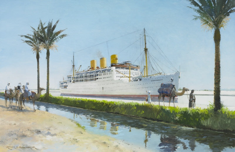 Through Suez - SS Strathnaver