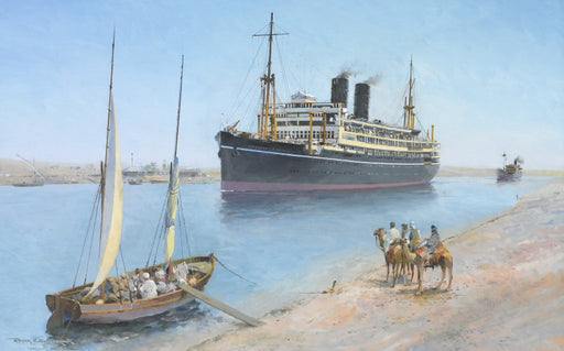 Sailing Through Desert Sand - RMS Viceroy Of India